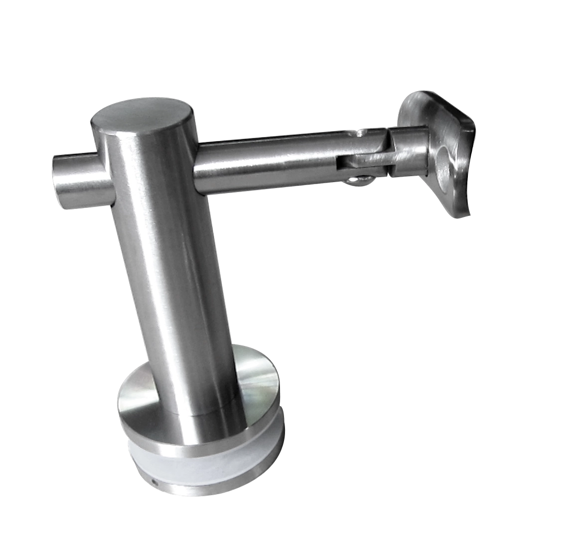 316 stainless steel glass mount handrail bracket