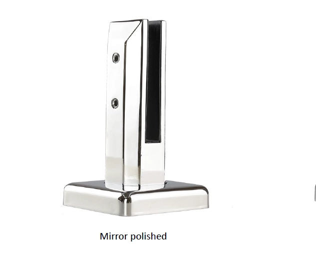 Duplex 2205 glass fence use stainless steel glass spigot