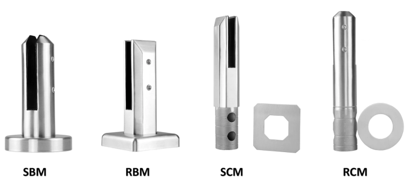 Glass Fence Stainless Steel 316/2205 Spigot Glass Railing