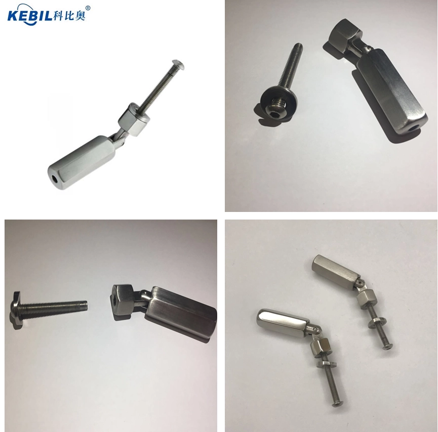 Imagen Varilla de acero inoxidable Soportes de tensores Tensor de cable Escalera exterior o barandilla de barco Pilar Accesorios de pasamanos