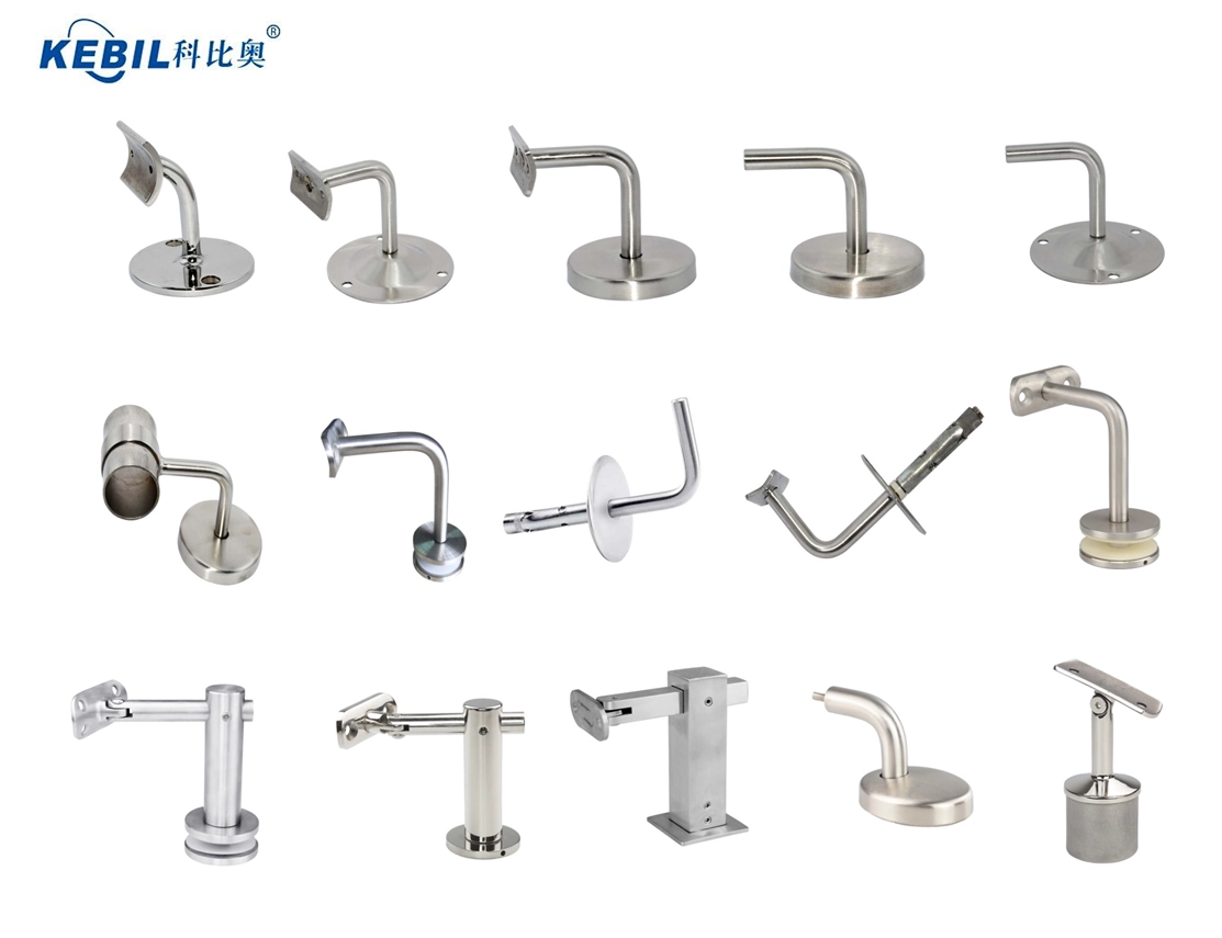 Stainless Steel Handrail Bracket Glass Railing Stair Railing Handrail Bracket