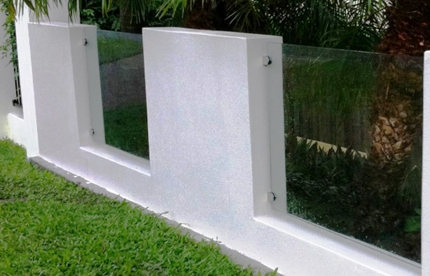 Stainless Steel Square Glass Clamp Fixing to Round or Square Post or Wall