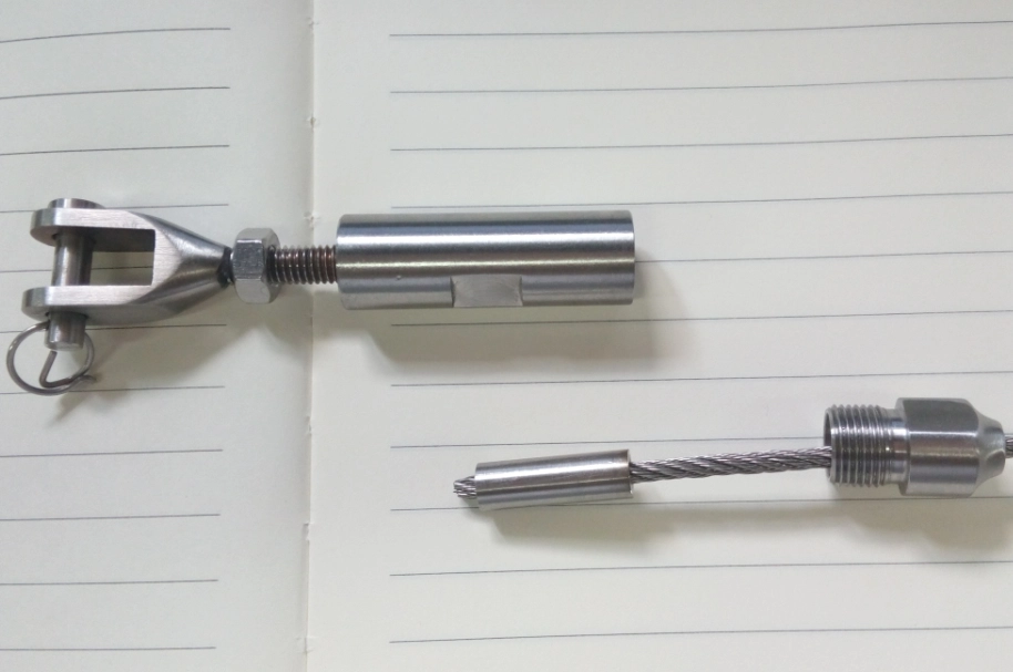 Stainless Steel Wire Rope Clamps, Cable Tensioner for Balustrade Cable Railing