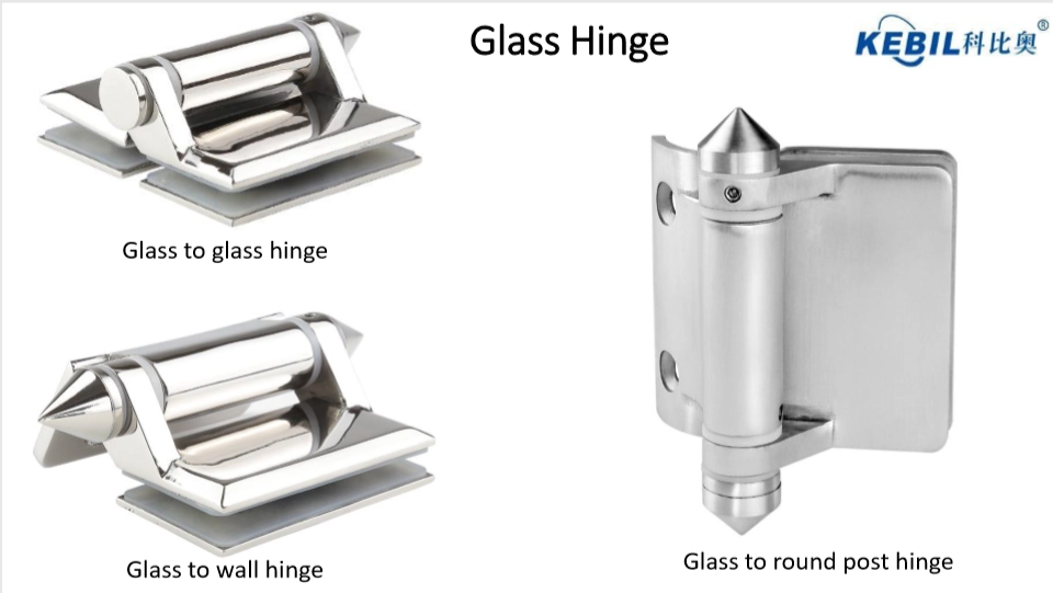 Swimming Pool Fencing Stainless Steel Glass Hinges Spring Hinges for Glass Door