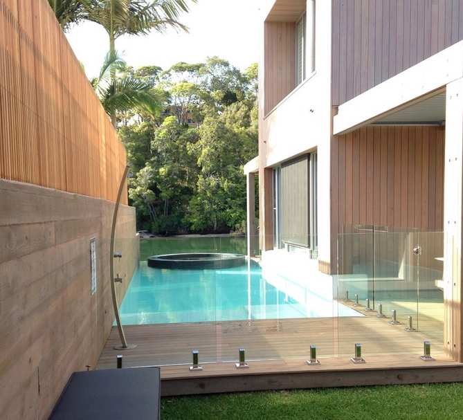 Pool Zaun Hardware Edelstahl Glas zapfen