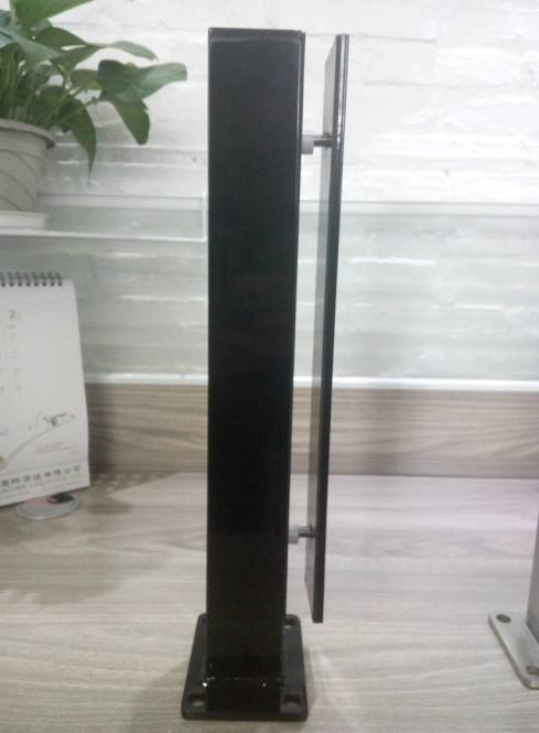 mini-ringhiere a corto-palo con montaggio laterale materiale in acciaio inox