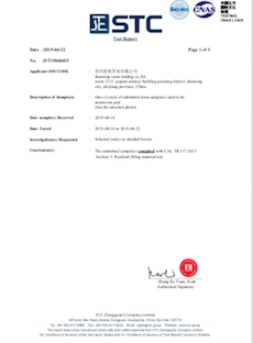 certifications ignifuges