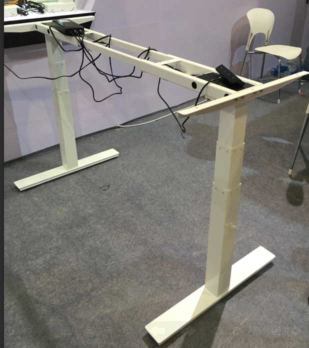 China Hot Sale Electric Height Adjustable Desk Frame Sit to Stand