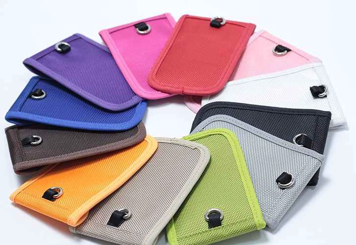 Oxford Fabric Keyfob RFID Signal Blocking Bag