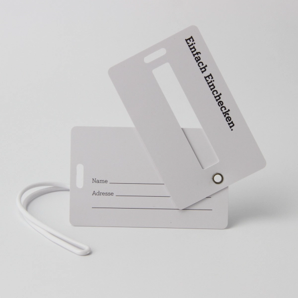 PVC promotional luggage tags wholesale
