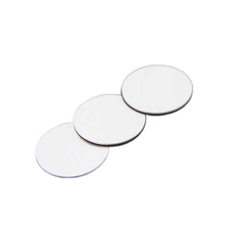 13.56Mhz coin metal nfc rfid tags coin cards tags PVC with anti-metal sticker NTAG 213 chip RFID pvc disc RFID pvc coin tag
