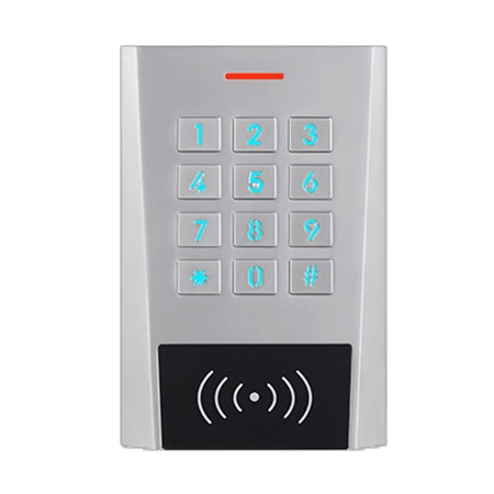 porcelana ACM-218BL-B Metal resistente al agua Metal independiente Wiegand 125 KHz EM RFID Tarjeta de teclado contraseña Sistema de control de acceso a la puerta fabricante
