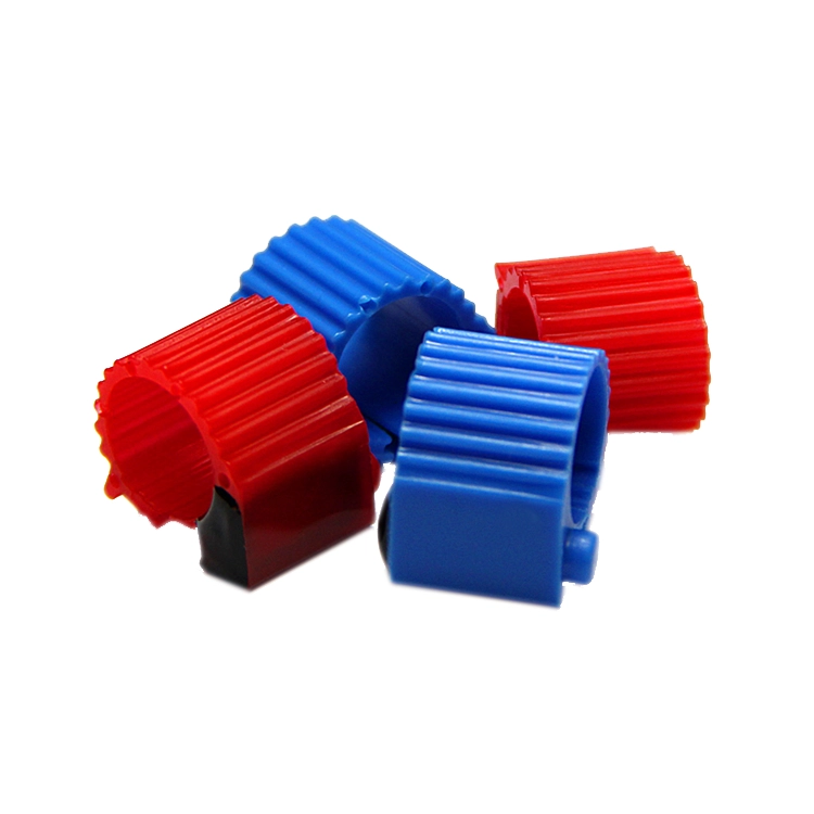 Factory wholesale customized colorful 125khz 134.2khz animal rfid poultry pigeon ring tag em4305 bird animal rfid tag
