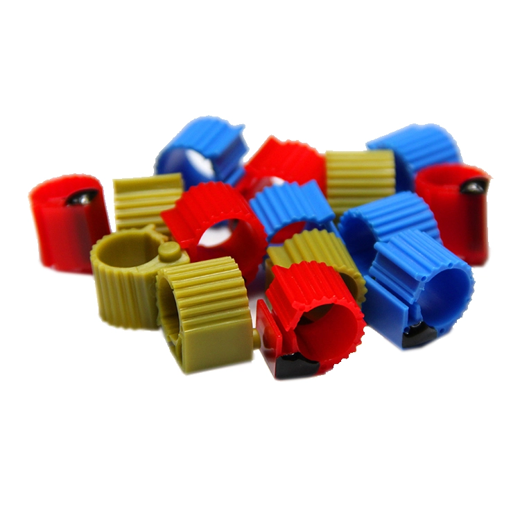 Factory wholesale customized colorful 125khz 134.2khz animal rfid poultry pigeon ring tag em4305 bird animal rfid tag