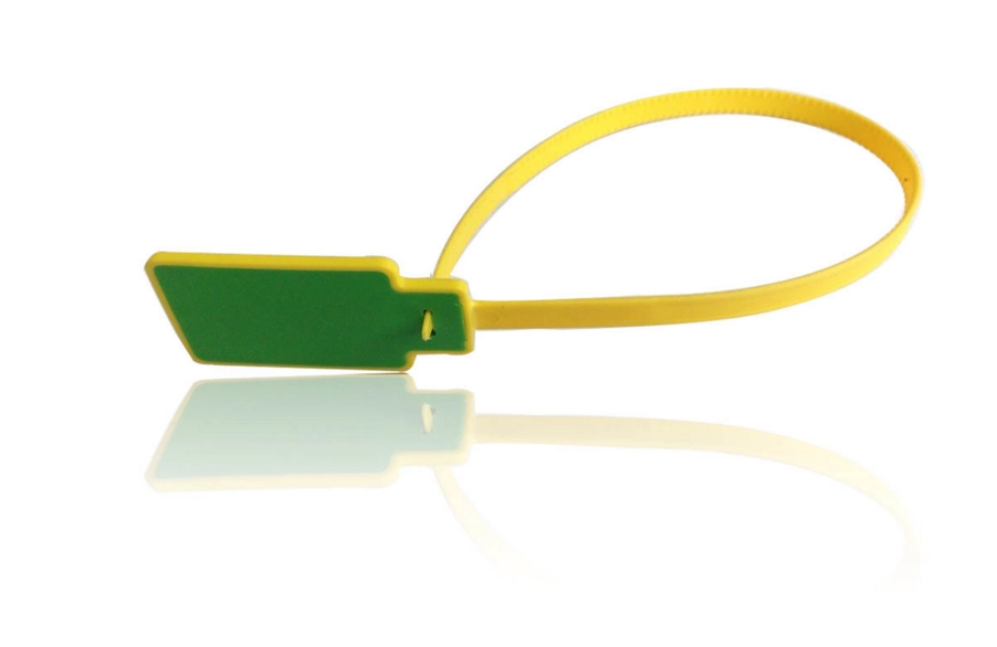 RFID 플라스틱 인감 태그 외계인 H3 칩 UHF RFID 케이블 타이 태그 스티커