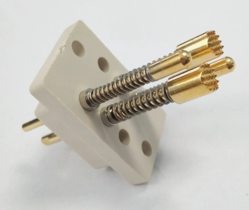 Multiple Pins (with Housing) Pogo Pin for square battery