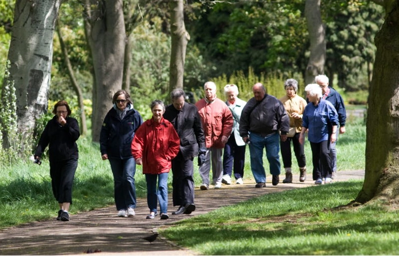 More Americans Are Walking For Exercise