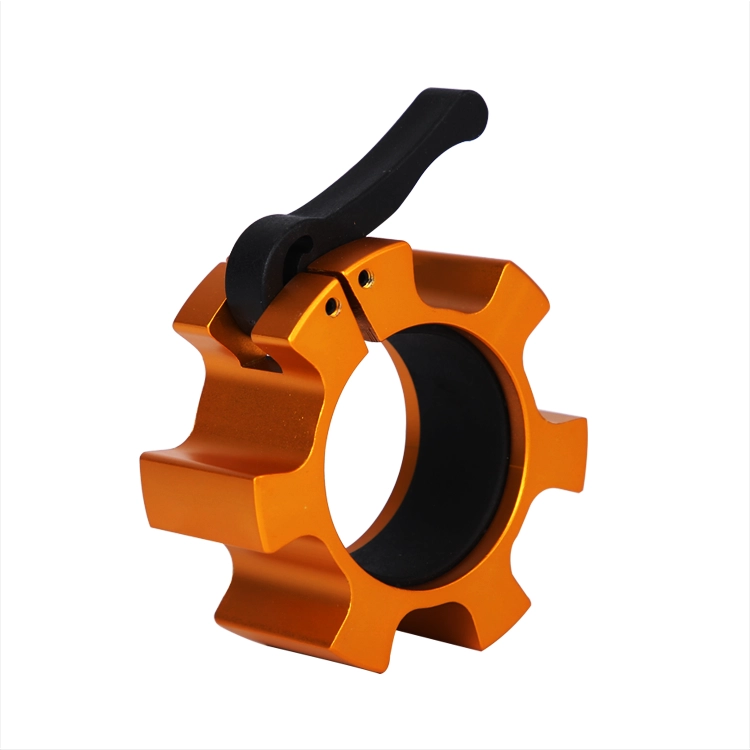 Китай Gym fitness barbell bar collar aluminium collar colorful factory directly supplier China производителя