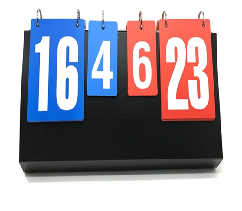 China Multisport Portable Double digit Table Top Scoreboard For Football Basketball Tennis Volleyball And Other Sports Games manufacturer