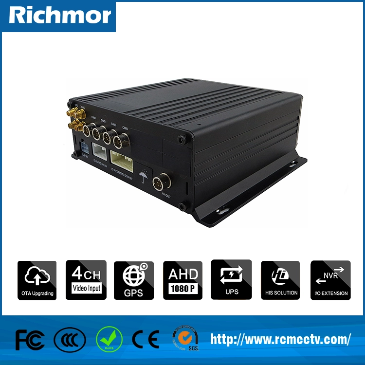 4CH 8CH AHD D1 720P 1080P H.264 SD Card Mobile NVR with GPS, 3G/4G/WIFI Optional