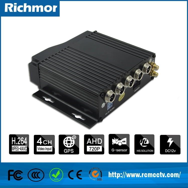 4CH HDD/cartão do SD MDVR