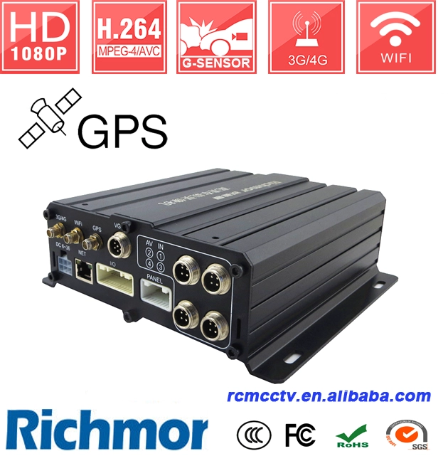 8 channel 720p ahd mobile dvr bus dvr with realtime 4g gps online from 100% factory