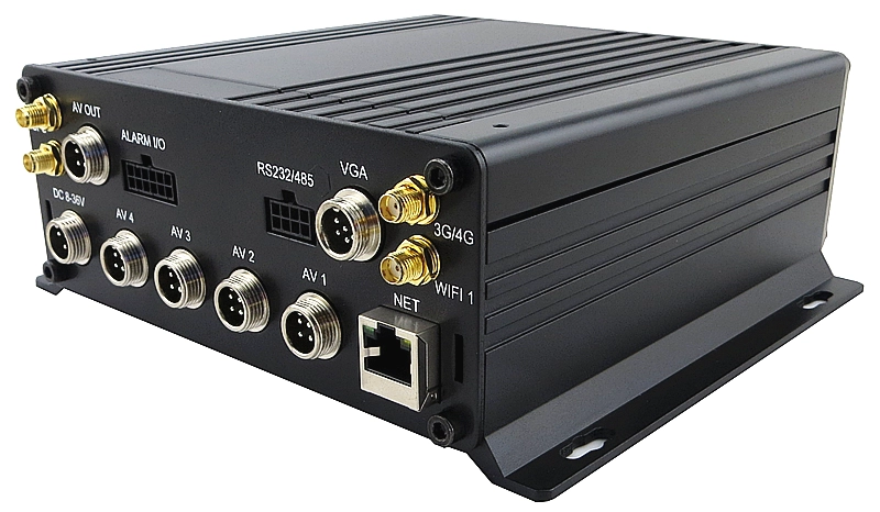 Professional power design 8-36V mobile dvr with hdd sd card slot and gps 3g module as realtime monitor