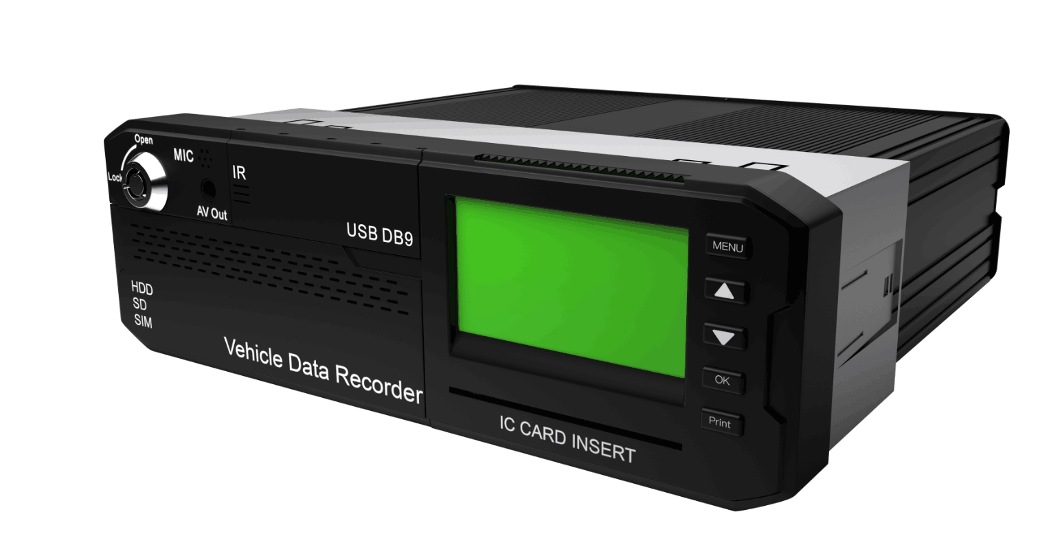 Richmor AI MDVR 8 channel 1080P full HD ADAS DSM driver fatigue detection BSD blind area detect mobile DVR