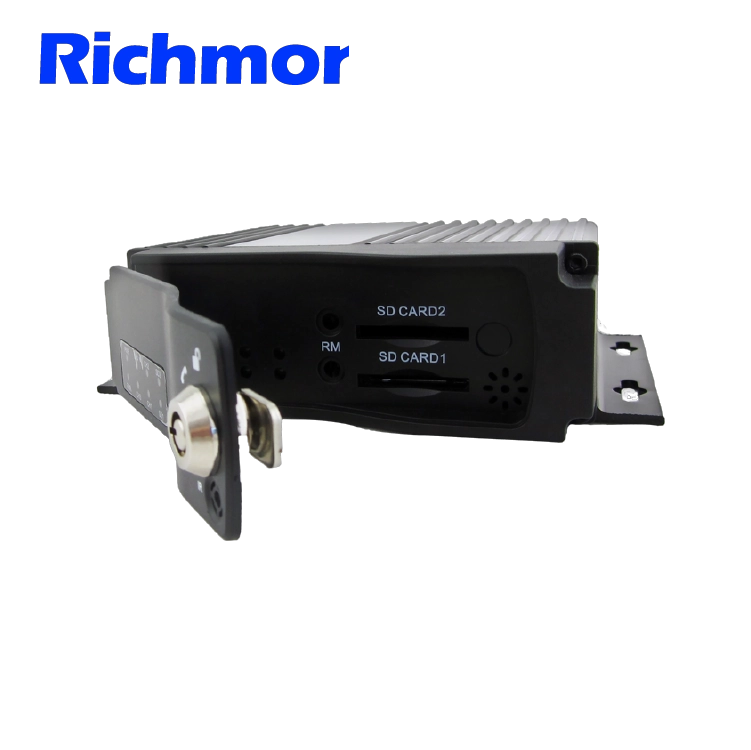 Richmor Cost-Effective High-Quality MDR210 Dual SD Card 256GB GPS 3G 4G WIFI Mobile DVR for Bus Truck Taxi Van Logistics