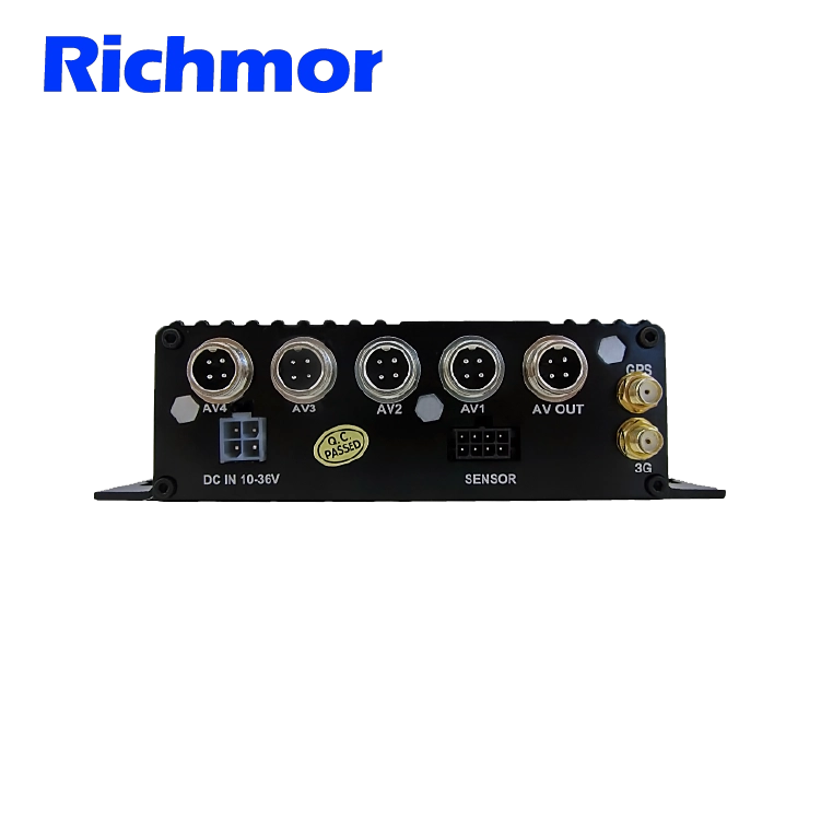 Richmor Cost-Effective High-Quality MDR210 Dual SD Card 256GB GPS 3G 4G WIFI Mobile DVR for Bus Truck Taxi Van Logistics