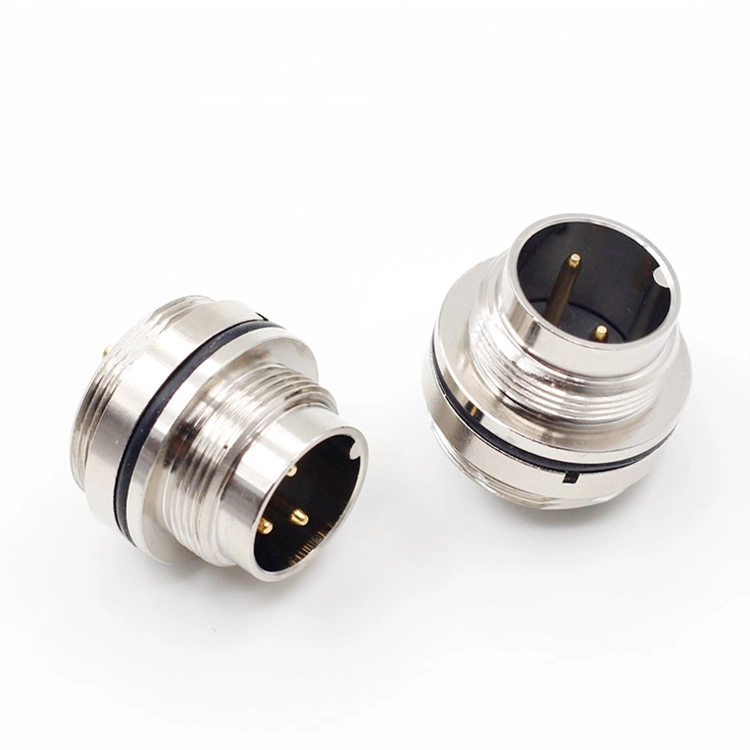 2 3 4 5 6 7 8 12 14 16 19 24 pin femmina maschio M16 connettore presa per montaggio pannello anteriore posteriore
