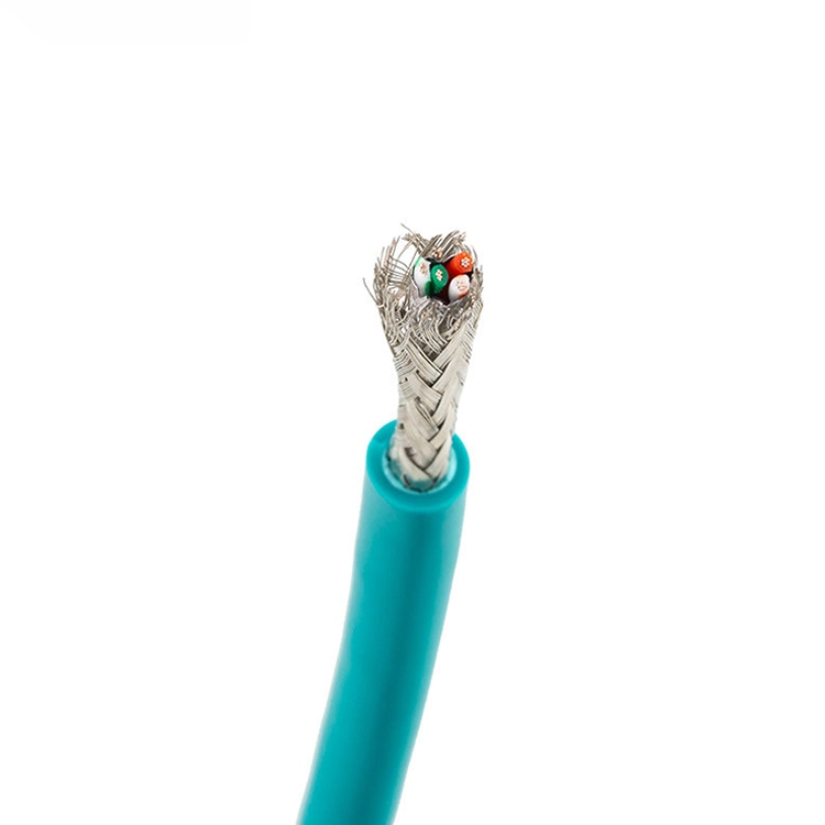 Câble Ethernet pvc blindé torsadé 2 paires CAT5E 2 paires