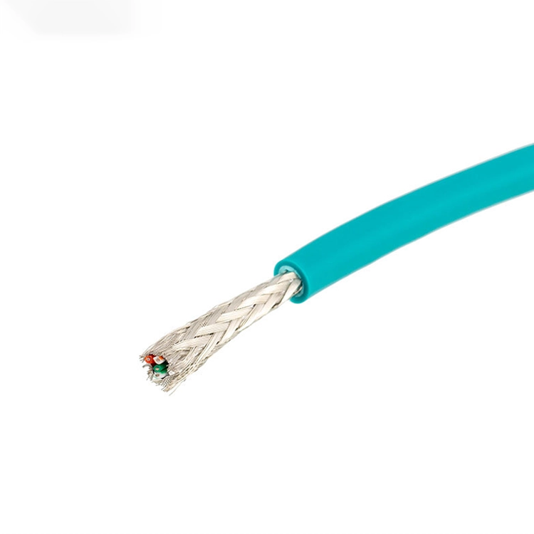 Câble Ethernet pvc blindé torsadé 2 paires CAT5E 2 paires