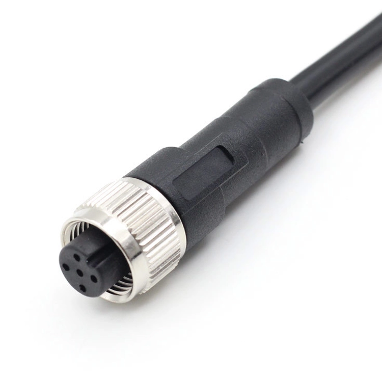M12 A kodujący 8-stykowy męski kabel pcv