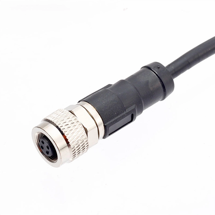 M9 2 3 4 5 6 7 8 male right angle shield pvc cable