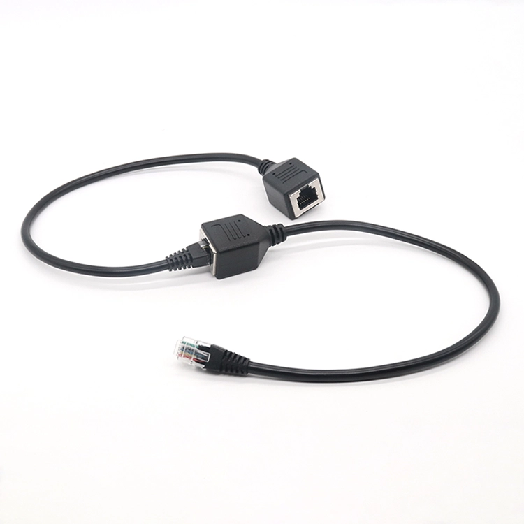 RJ12 6P6C-Steckverbinder Stecker-Buchse-Netzverlängerungskabel