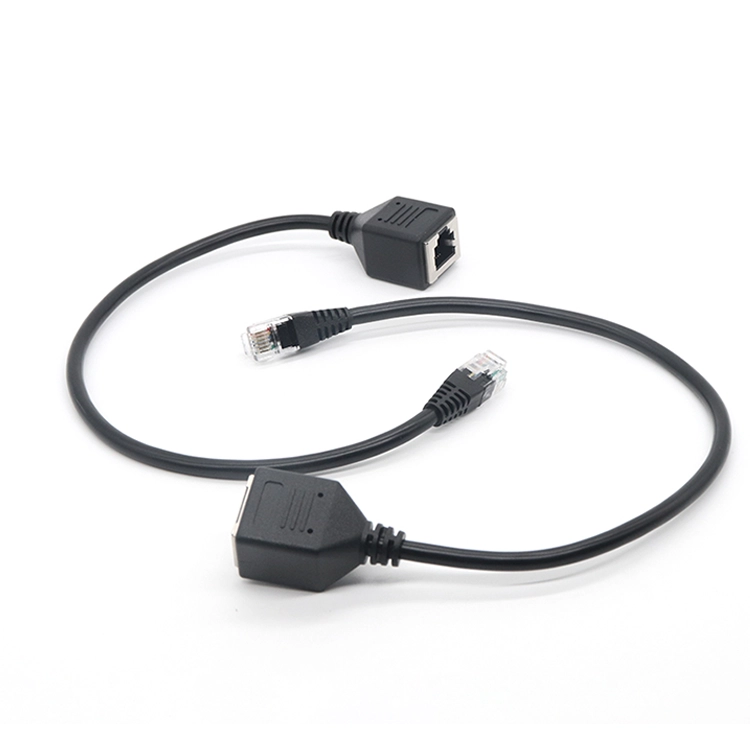 RJ12 6P6C-Steckverbinder Stecker-Buchse-Netzverlängerungskabel