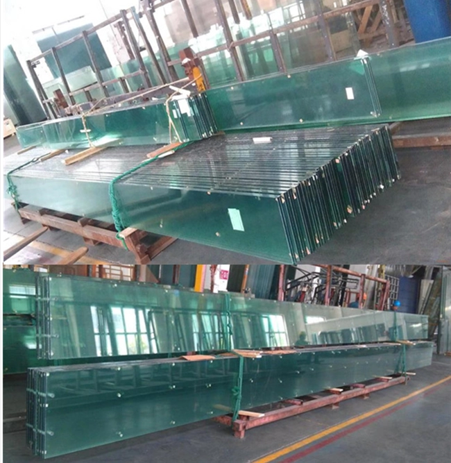 large panel clear float glass