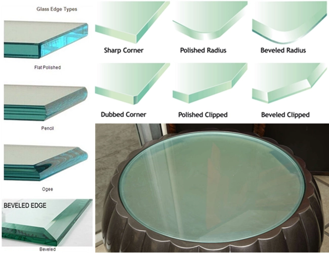 High quality acid etched tempered glass table tops prices