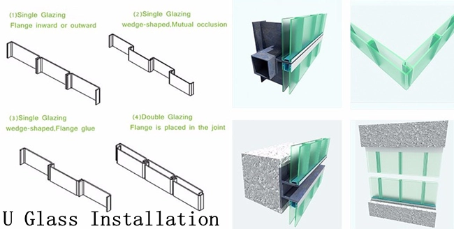 U channel glass supplier