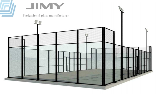complete padel court