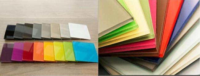 Various color Lacquered Glass for glass tops