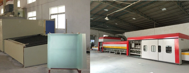 Acid Etched Glass production