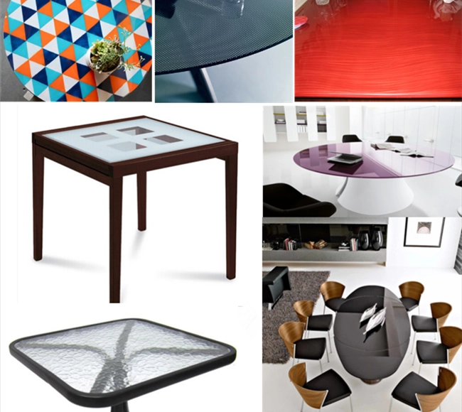 various types tempered glass tops