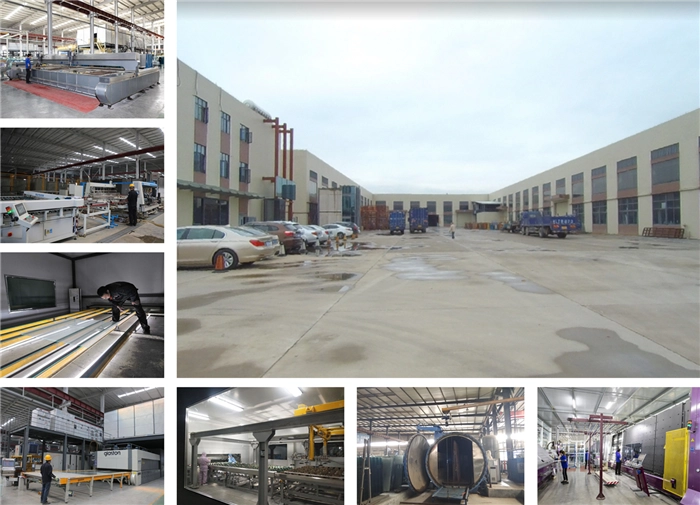 Glass factory in China