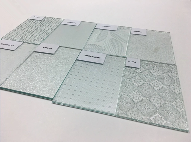 Clear pattern glass series
