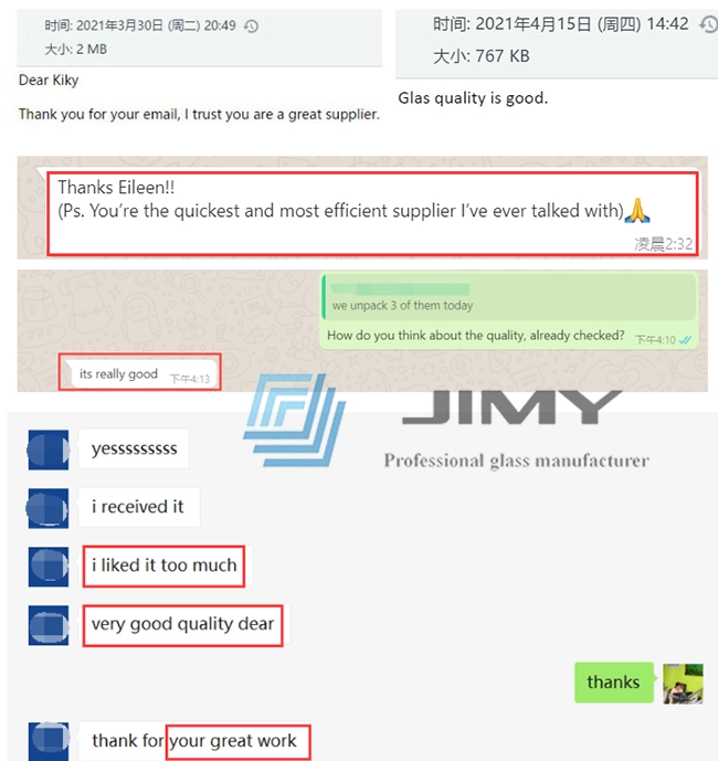 good comments on glass