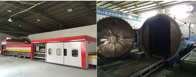 tempered and laminated production machine