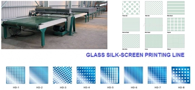 silk screen printed glass production