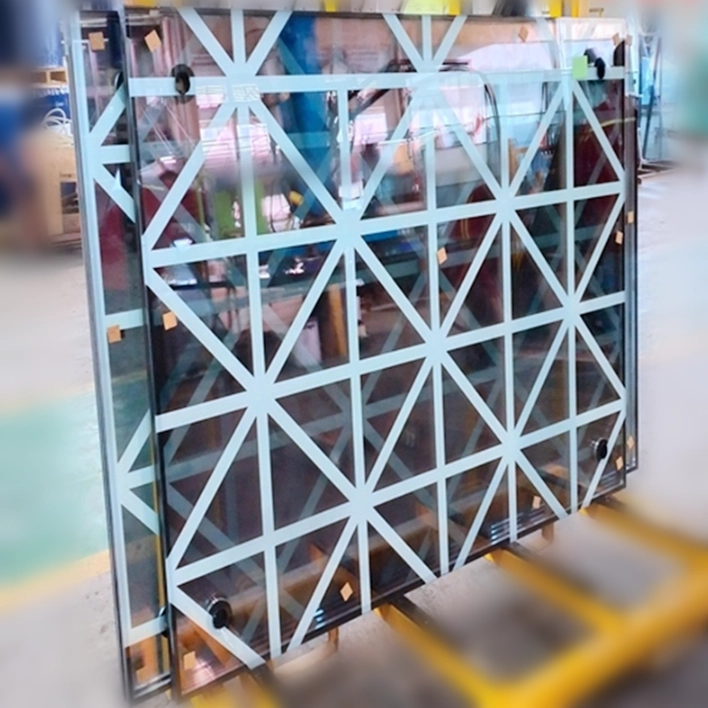 China  arquitetura de cerâmica IGU fritada de vidro , decoração interior e exterior pintado de frita cerâmica Vidro, fornecedores isolante para serigrafia de vidro